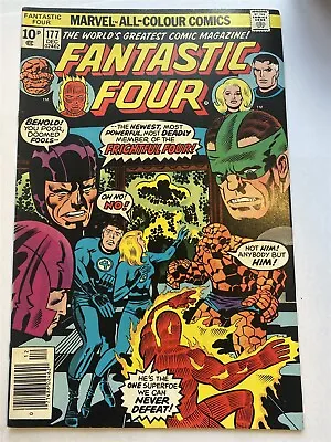 Buy FANTASTIC FOUR #177 UK Price Marvel Comics 1976 VF/NM • 7.95£