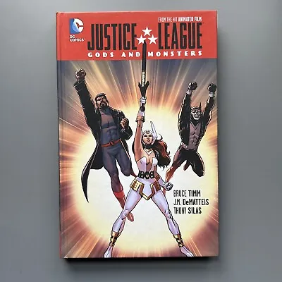 Buy Justice League Gods And Monsters Hardcover HC DC Bruce Timm JM Dematteis GN • 5.55£