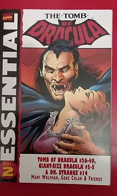 Buy Tomb Of Dracula- The Essential Vol 2 (Marvel) • 29.99£