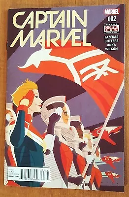 Buy Captain Marvel #2 - Marvel Comics 1st Print 2016 Series • 6.99£