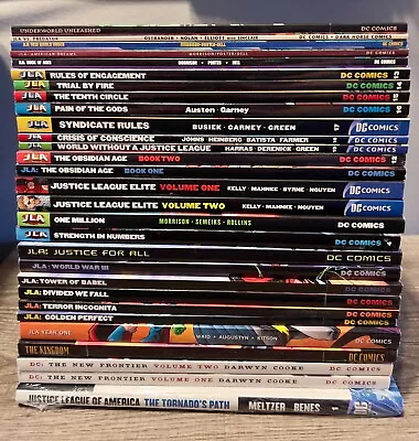 Buy DC Justice League Of America JLA 29 Graphic Novel Lot Elite New Frontier Year 1 • 138.36£