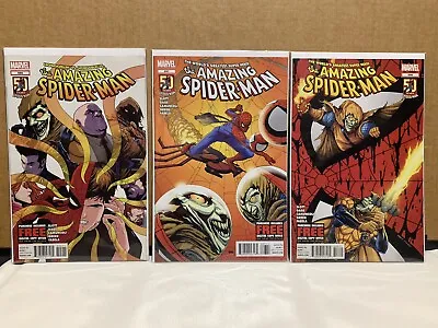 Buy Marvel: Amazing Spiderman Lot 695-697 • 20.66£
