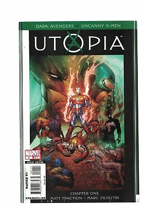 Buy Marvel Comic Dark Avengers / Uncanny X-Men: Utopia No. 1 August 2009 $3.99 USA • 2.99£