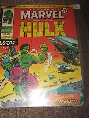 Buy The Mighty World Of Marvel 101 (Hulk, Fantastic Four & DareDevil) • 2£