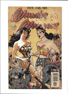 Buy Wonder Woman #184 [2002 Vf-nm] Adam Hughes Cover! • 94.87£