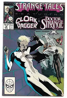Buy Strange Tales #18 Cloak & Dagger And Doctor Strange FN (1988) Marvel Comics • 2£