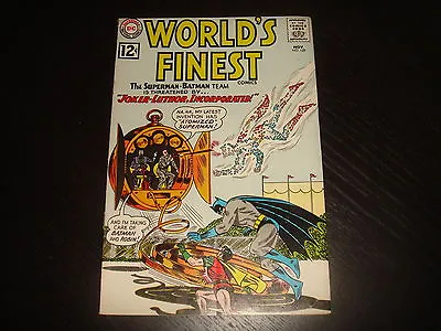 Buy WORLD'S FINEST #129  Batman Superman Joker Luthor DC Comics 1962 VF-  Off-white • 39.95£