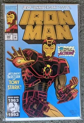 Buy 30th Anniversary Issue Iron Man #290 (Mar 1993, Marvel) Comic Book • 8.03£