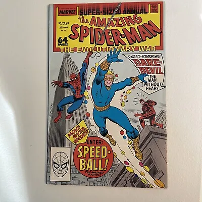 Buy Amazing Spiderman Annual 22 Speedball Comic  • 7.23£