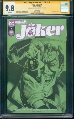 Buy Joker 1 CGC SS 9.8 Batman Killing Joke Original Art Sketch 5/21 • 278.82£