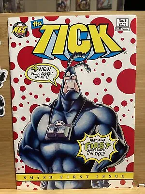 Buy The Tick #1 (7th Print) & RARE First App Ben Edlund New England Comics Press • 19.36£