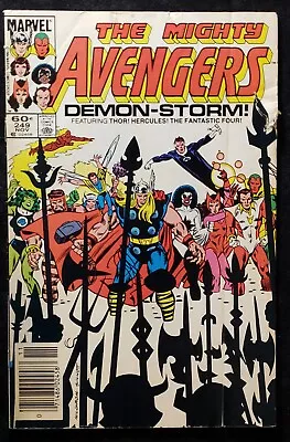 Buy Avengers 249 (Marvel 1984) Snows Of Summer - Thor Hercules Monica Rambeau (VG) • 3.21£