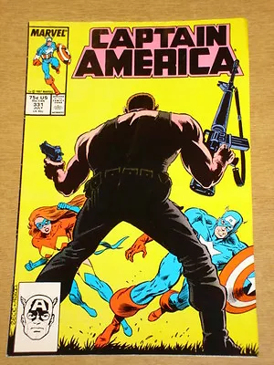 Buy Captain America #331 Marvel Comic High Grade Nice Condition July 1987 • 4.99£