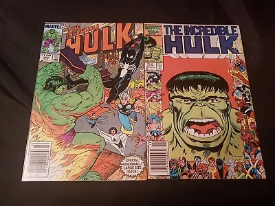 Buy Incredible Hulk Lot Of (2) 300 325 (rick Jones - Hulk) Both Newsstand Both Nm • 39.97£
