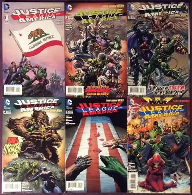 Buy Justice League Of America #1 To #10 + #7.1B DC 2013. 11 X FN+ To NM Comics • 24£