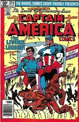 Buy Captain America #255 Bronze Age March 1981 Direct Edition • 8.84£