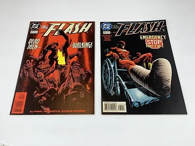 Buy Vintage The Flash Comic Books #127 & #131 ( 1997 ) Dead Man Walking D.C. • 18.96£