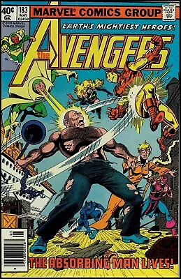 Buy Avengers (1963 Series) #183 FN- Condition • Marvel Comics • May 1979 • 3.19£