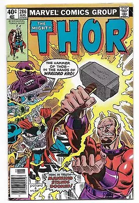 Buy The Mighty Thor #286 - Marvel Comics - 1979 - PENCE COPY • 2.95£