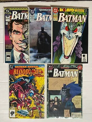 Buy BATMAN Set Of 1990-1994 Annuals #14-18 Back Issues • 15.99£
