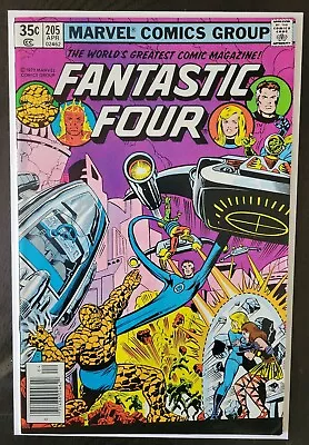 Buy Fantastic Four 205 1979 Marvel Comic Books 1st Appearance Of Nova Corps • 11.85£