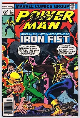Buy Power Man #48 GD+ Signed W/COA By Chris Claremont Iron Fist App 1977 Marvel • 56.69£