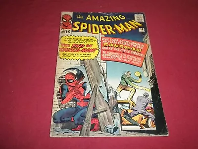 Buy BX2 Amazing Spider-Man #18 Marvel 1964 Comic 3.5 Silver Age Key 1ST NED LEEDS! • 145.20£