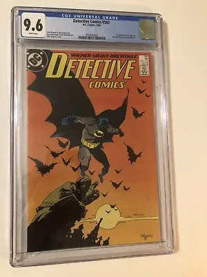 Buy Detective Comics 583 Cgc 9.6 • 130.61£