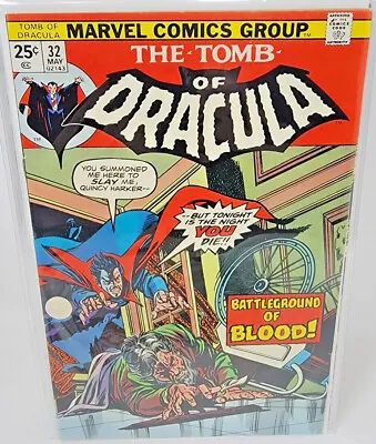 Buy Tomb Of Dracula #32 Quincy Harker Appearance *1975* 7.5 • 13.65£