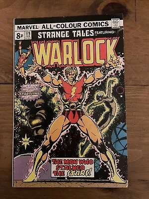 Buy Strange Tales 178 Featuring Warlock First Magus Marvel Comics 1975 • 100£