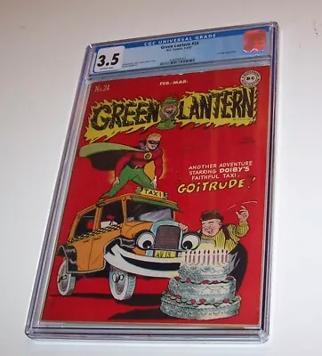 Buy Green Lantern #24 - DC 1947 Golden Age Issue - VG- 3.5 • 379.62£