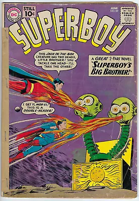 Buy Superboy 89 1961 Fr/G 1.5 Swan-c/a 1st Mon-El-c/s Complete Reader Copy! Krypto • 31.97£