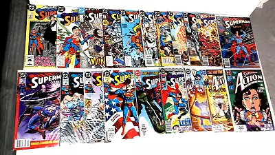 Buy Action Comics 662, Superman, The Adventures Of Superman Mixed Lot Of 20 Comics • 14.22£