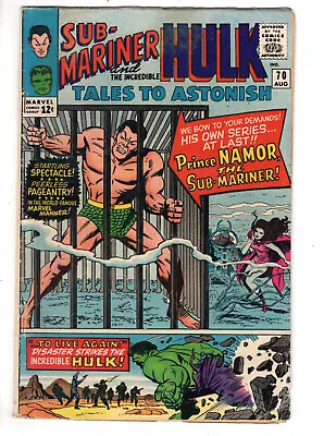Buy Tales To Astonish #70 (1965) - Grade 5.0 - 1st Appearance Of King Neptune! • 47.49£