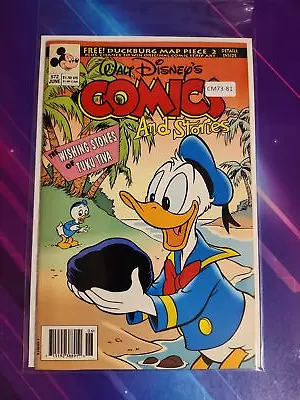 Buy Walt Disney's Comics And Stories #572 High Grade Newsstand Disney Comic Cm73-81 • 6.39£