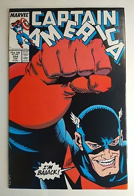 Buy Marvel Comics Captain America #354 1st Appearance U.S. Agent (John Walker) VF • 26.71£