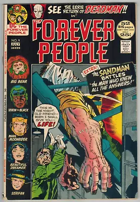 Buy The Forever People 9 With Deadman  52 Page Giant By Jack Kirby 1972   Fine • 7.16£