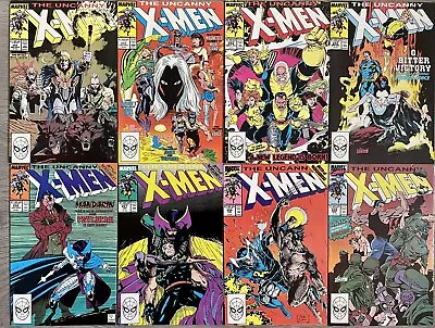 Buy Uncanny X-Men #252,253,254,255,256,257,258,259 1st Kwannon + Psylocke Costume • 36.99£