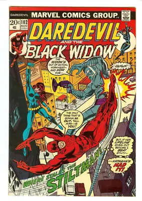 Buy Daredevil #102 7.0 // 1st Written Work By Chris Claremont In Comics Marvel 1973 • 35.68£