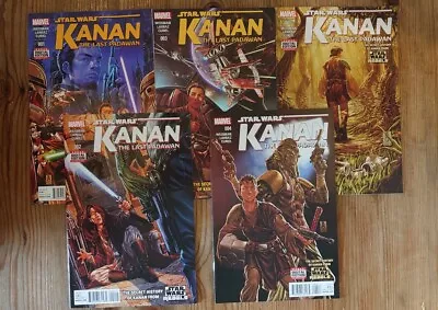 Buy Kanan The Last Padawan Star Wars Comics Bundle #1-5 June 2015 • 49.99£