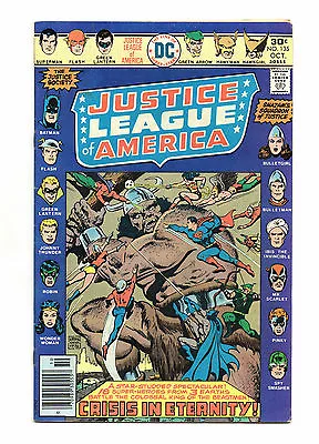 Buy Justice League Of America Vol 1 No 135 Oct 1976 (VFN-) JSA & Heroes Of Earth S • 11.49£
