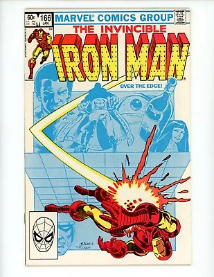Buy Iron Man #166 Comic Book 1983 NM- Denny ONeil Luke McDonnell Marvel • 5.51£