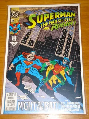 Buy Superman Man Of Steel #14 Dc Comic Near Mint Condition August 1992 • 2.99£