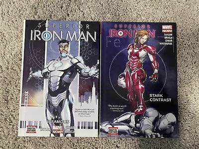 Buy Superior Iron Man #1 Infamous #2 Stark Contrast (Marvel Comics 2015) Issues 1-9 • 23.88£