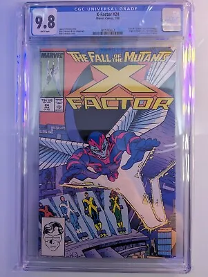 Buy Marvel Comic X-FACTOR #24 CGC 9.8 1ST APPEARANCE ARCHANGEL-ORIGIN OF APOCALYPSE • 197.11£