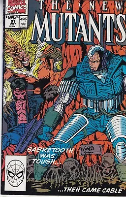 Buy Marvel Comics The New Mutants Vol. 1 #91 July 1990 Fast P&p Same Day Dispatch • 4.99£