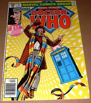 Buy Marvel Premiere #57 Newsstand 1st Doctor Who US Appearance 1980 Simonson Gibbons • 23.64£