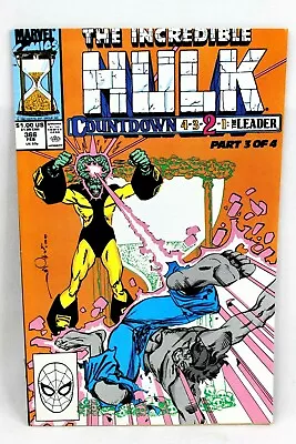 Buy Incredible Hulk #366 Countdown Part Three The Leader 1990 Marvel Comics F-/F • 2.18£