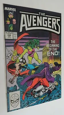 Buy Avengers #296 Buscema/palmer  9.6   1988 White Pages • 15.06£