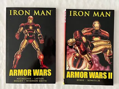 Buy Iron Man: Armor Wars & Armor Wars II 2010  TPBs. Michelinie, Layton, Byrne, JRJR • 28.78£